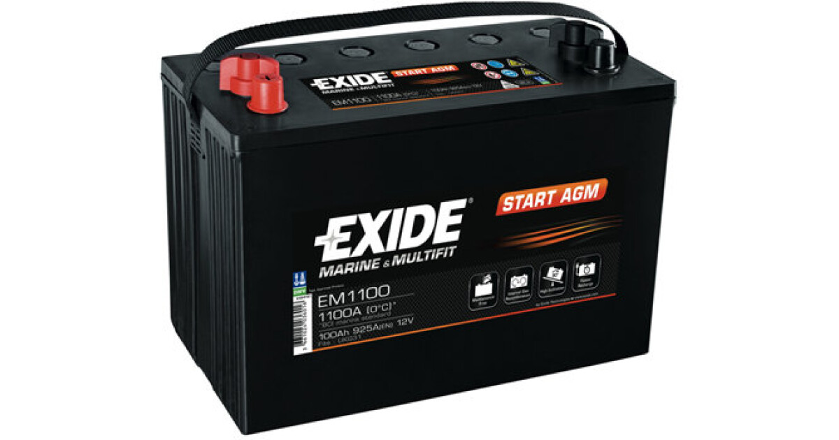 Akumulator Exide EM serija | MAKS POWER