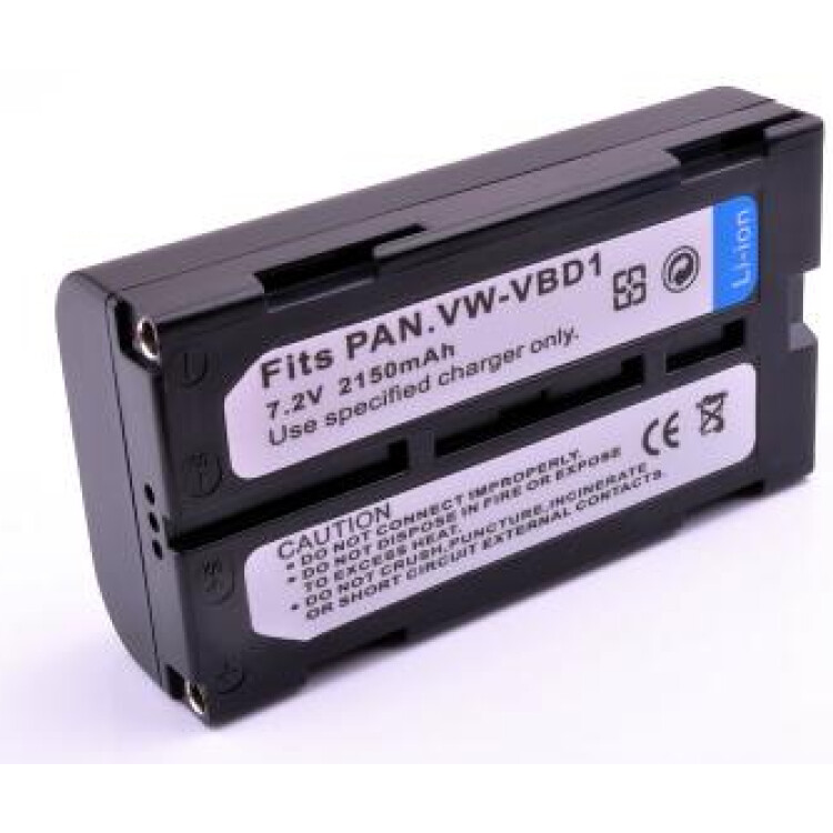 CELLONIC Kit 2 Batterie + Caricabatterie Per Hitachi VM-BPL13 – 7.4V 2000mAh, Compatibile Con VM-H70, VM-H955LA
