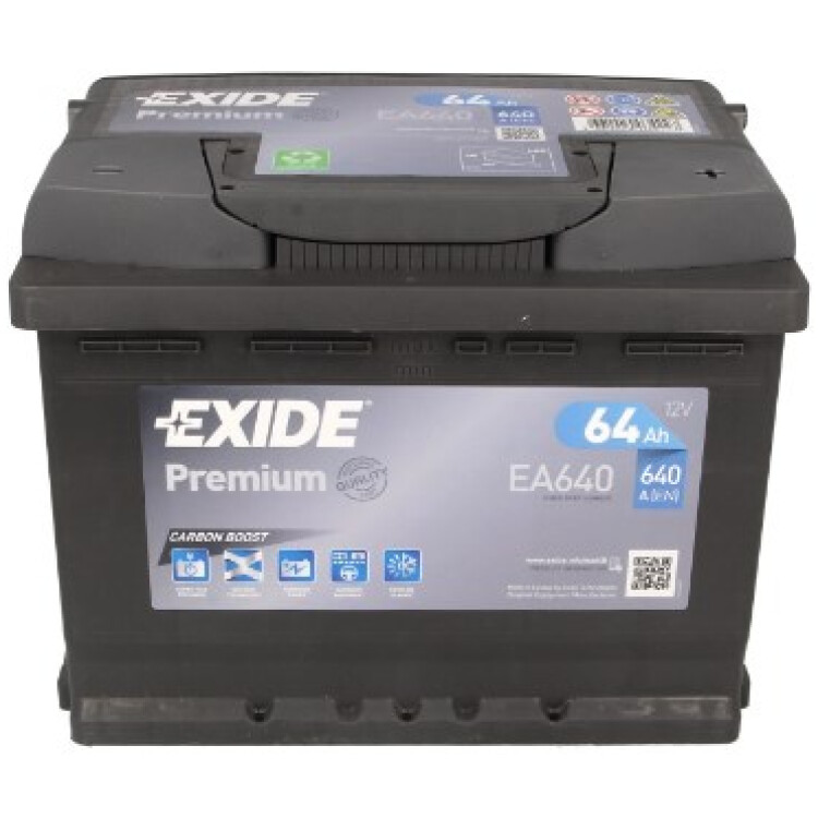 Аккумулятор exide premium ea640 Аккумулятор exide premium ea640