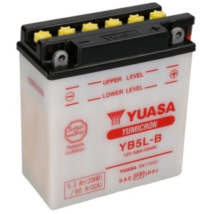 Bike Yuasa YB5L-B 12V 5Ah+elec