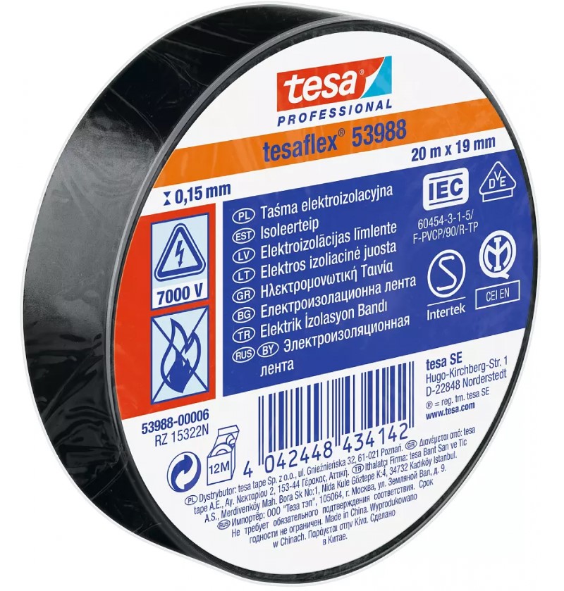 Izolir_traka_crna_Tesa_Tesaflex_53988