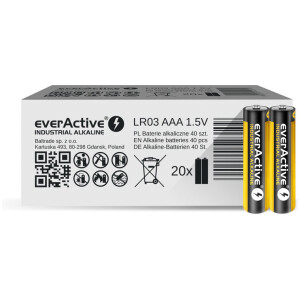 EverActive LR03 industrial 40 komada akcijsko pakiranje