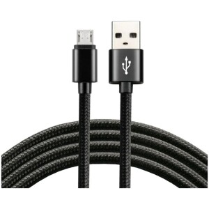 Kabel USB - micro 0,3m 2,4A